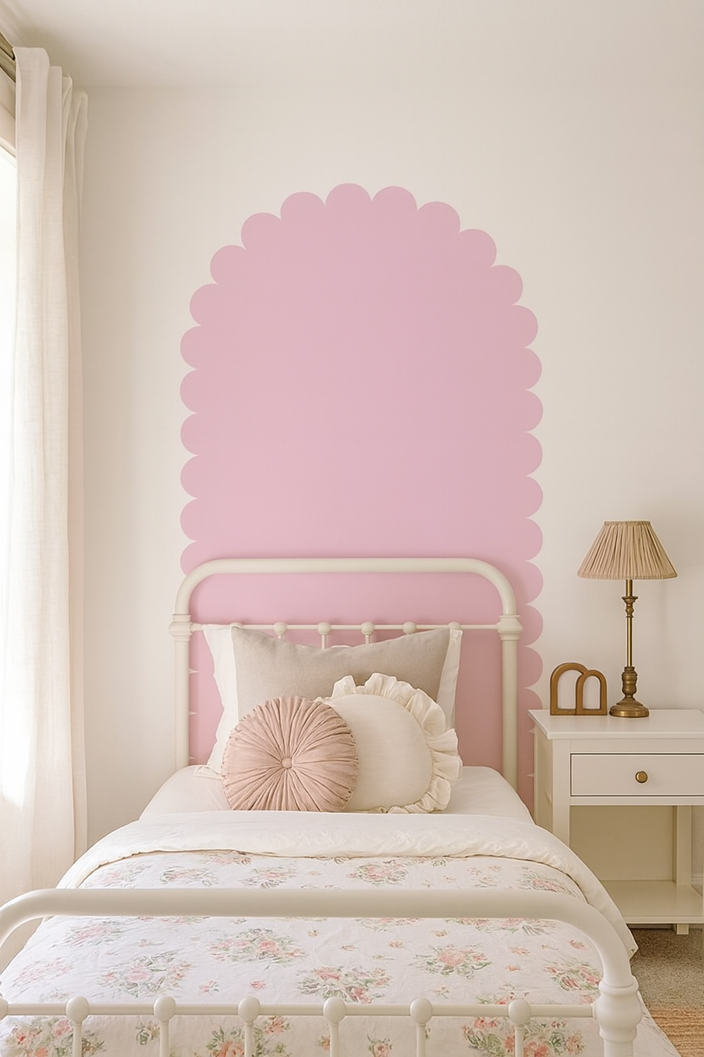 Scallop Block Colour Arch Decals (two sizes, several colourways)