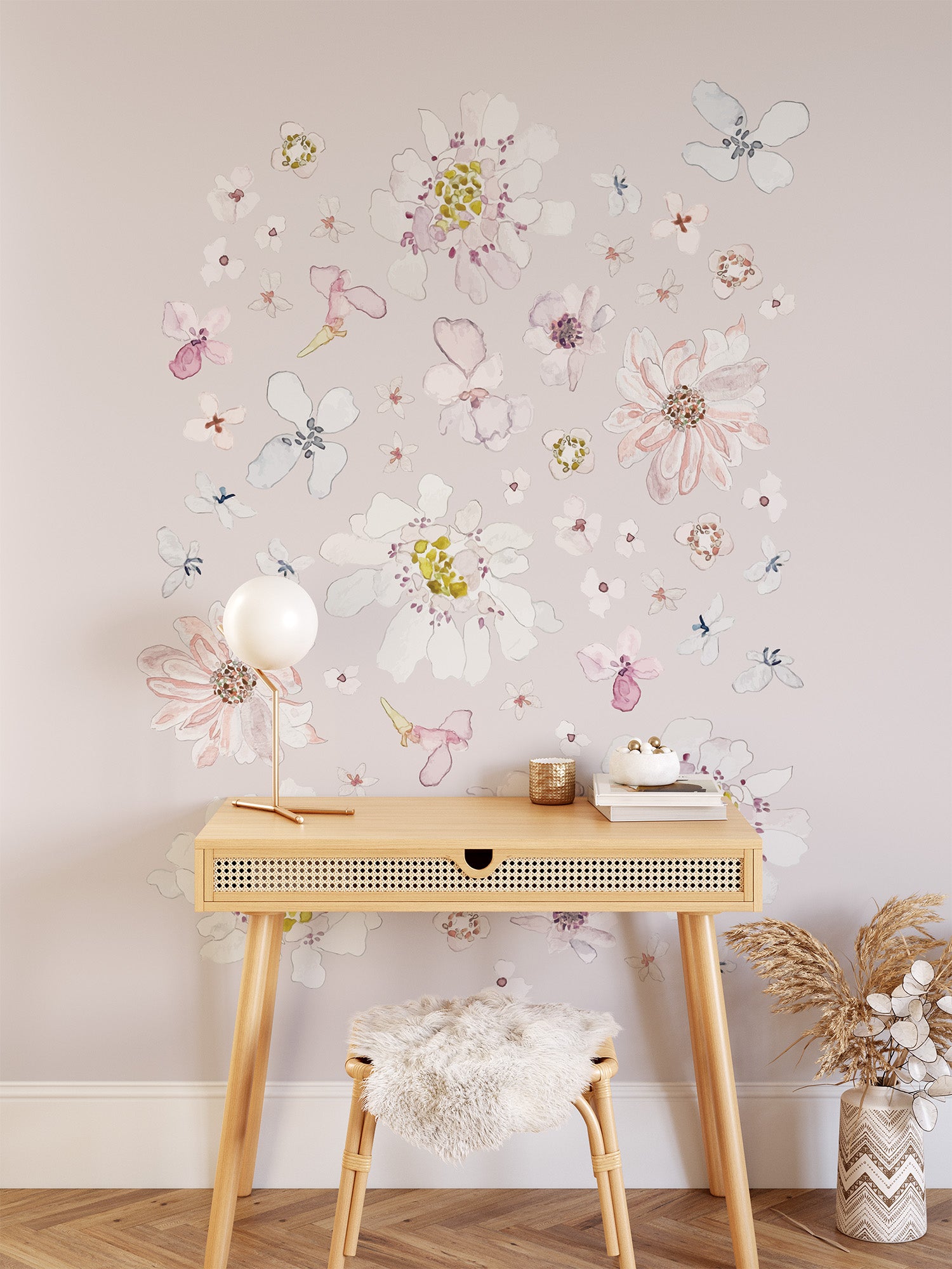 Ari Flower Wall Decals by Talia Designs