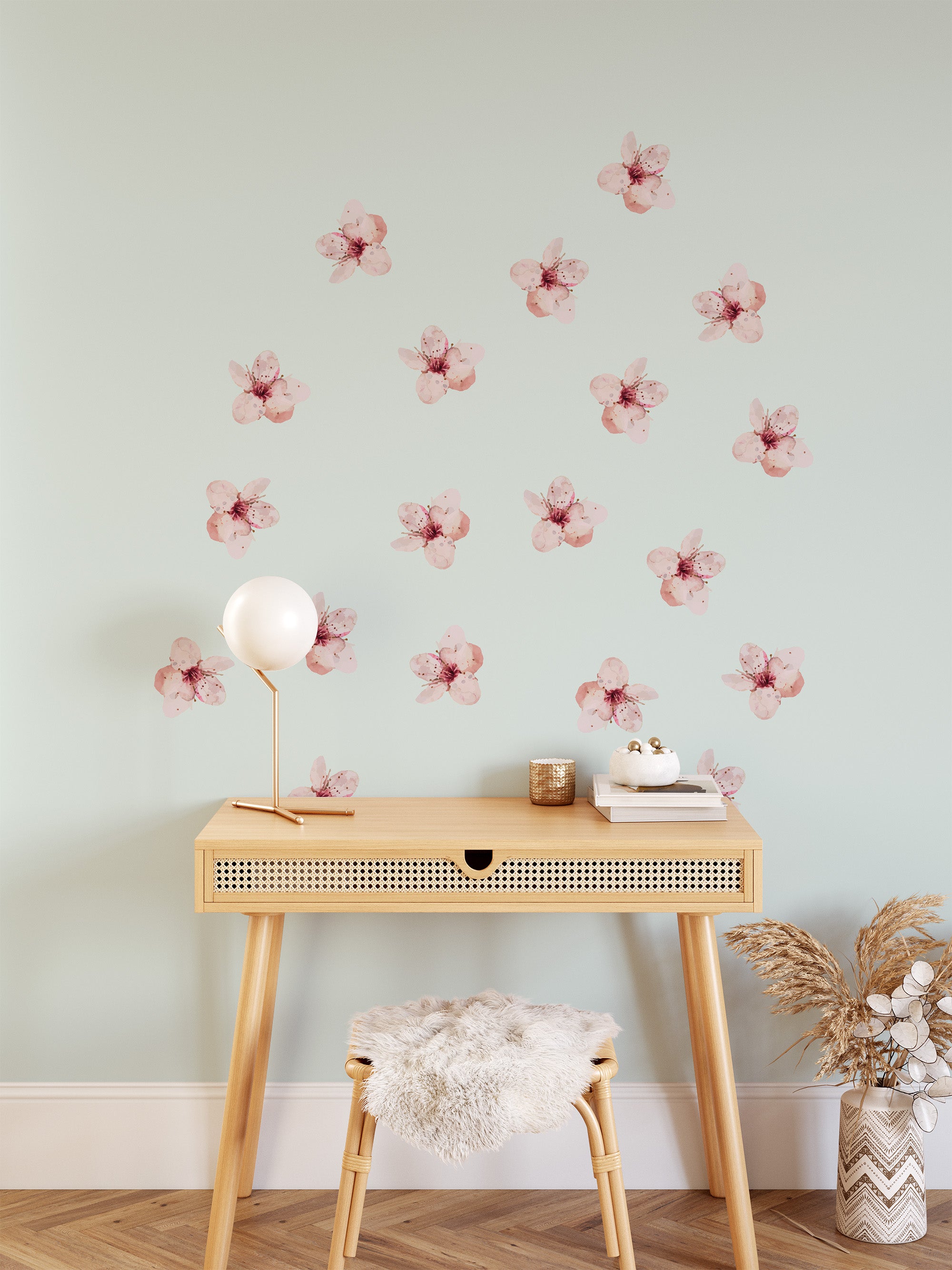 Lila Flower Wall Decals by Talia Designs