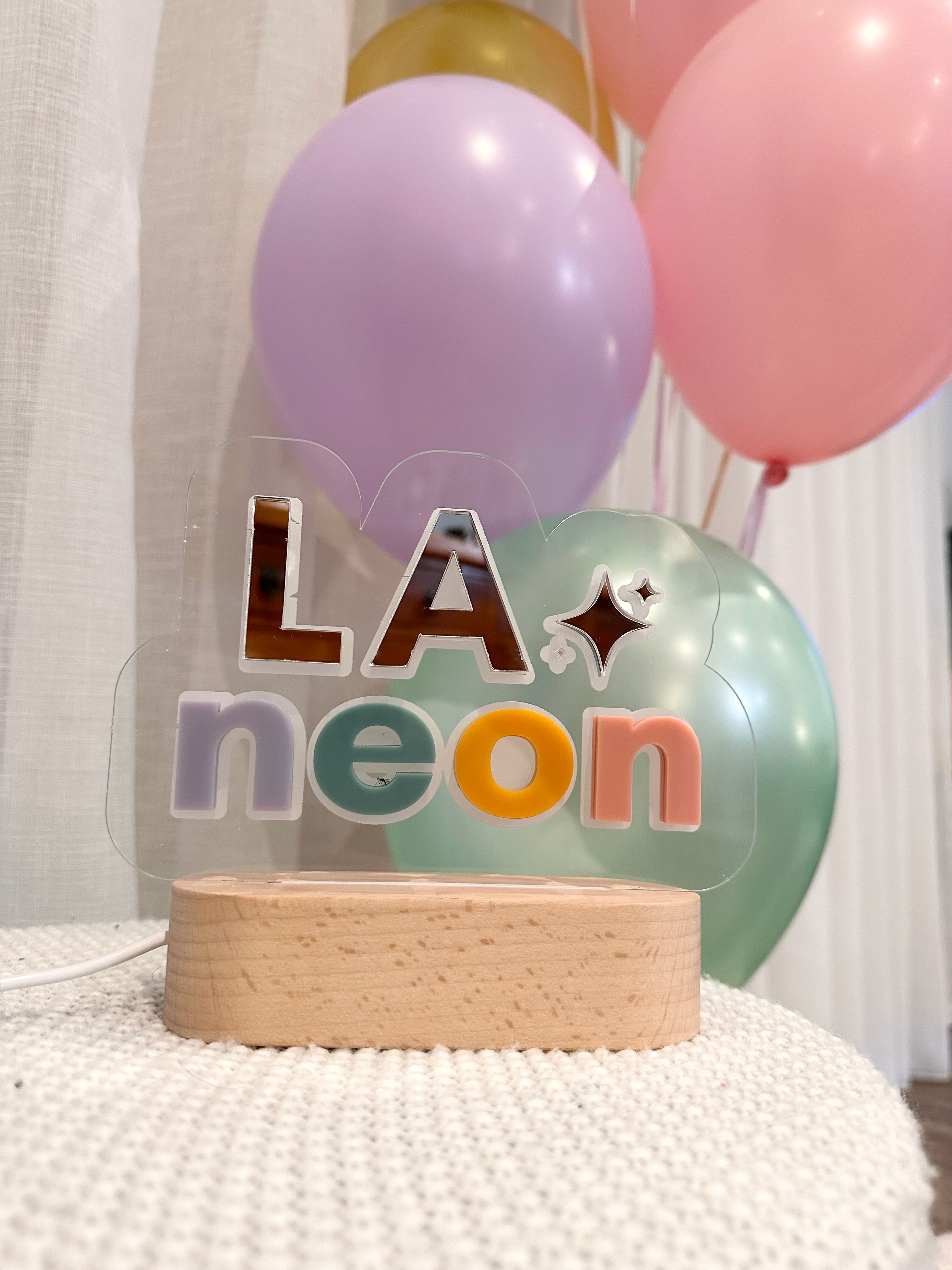 Business Logo Desk Light