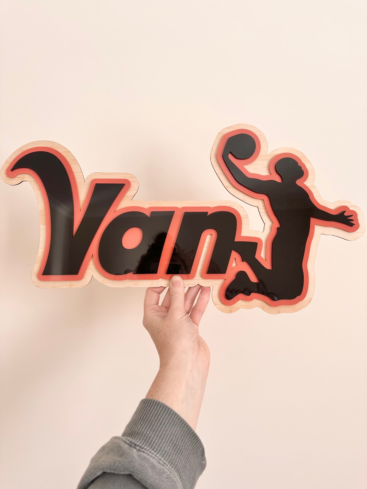 basketball name sign