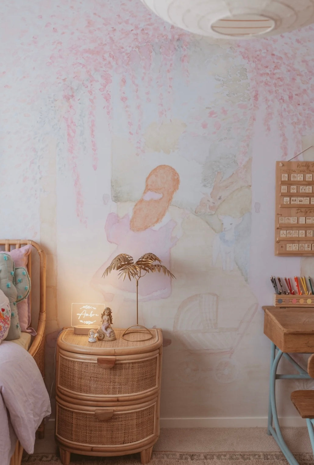 Gigi and the Woodlands Mural