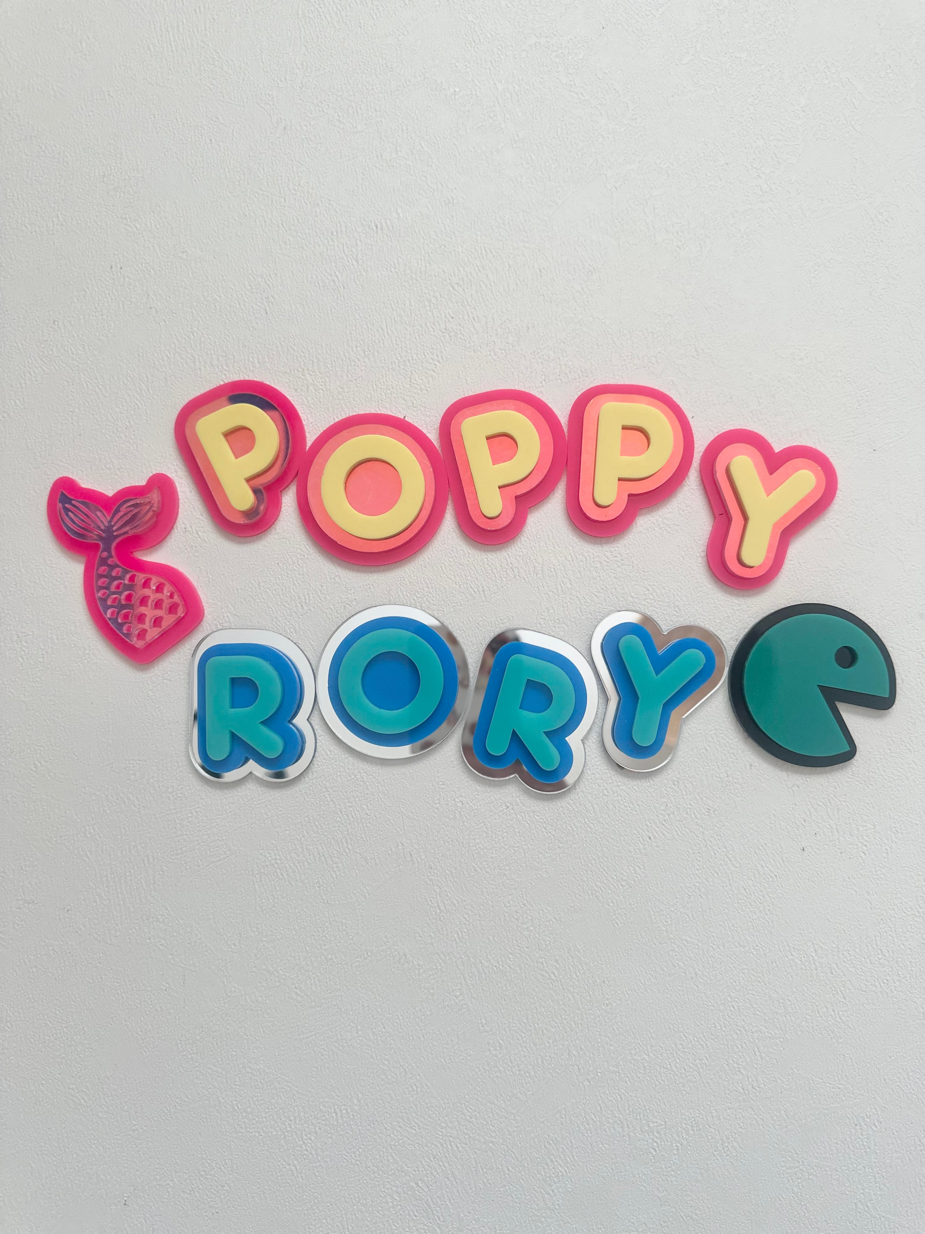 Letter Locker Magnets