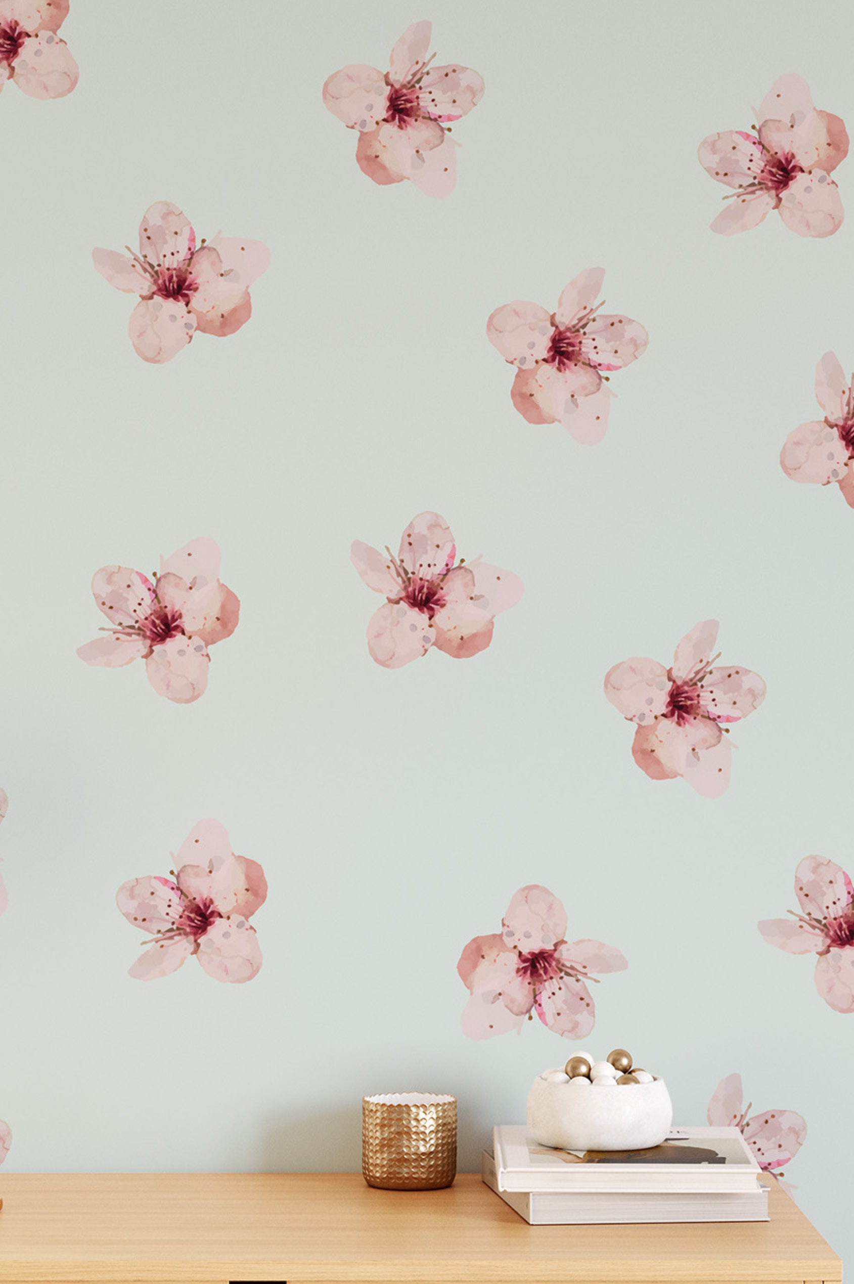 Lila Flower Wall Decals by Talia Designs