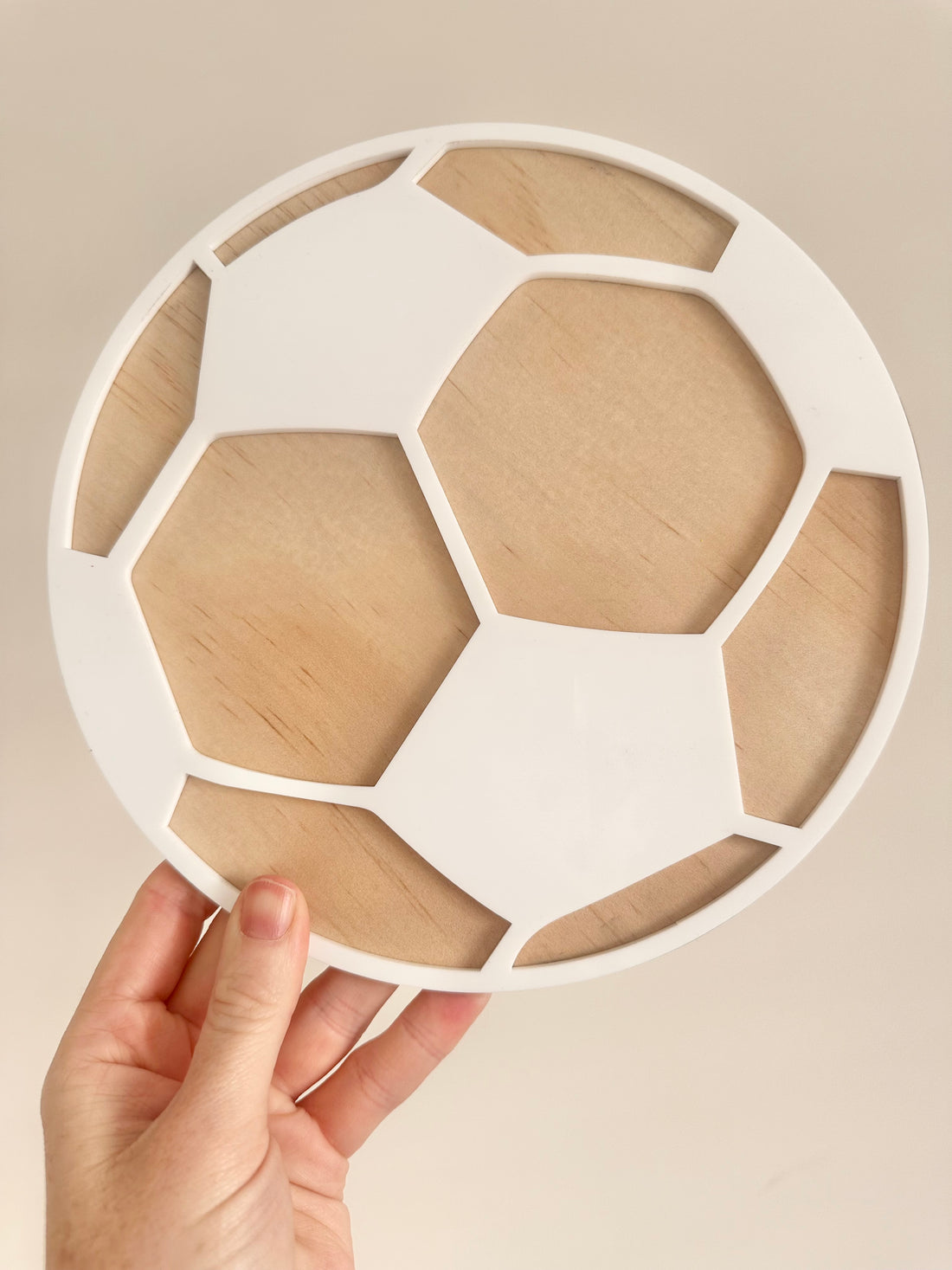 Neutral Sports Ball Wall Art