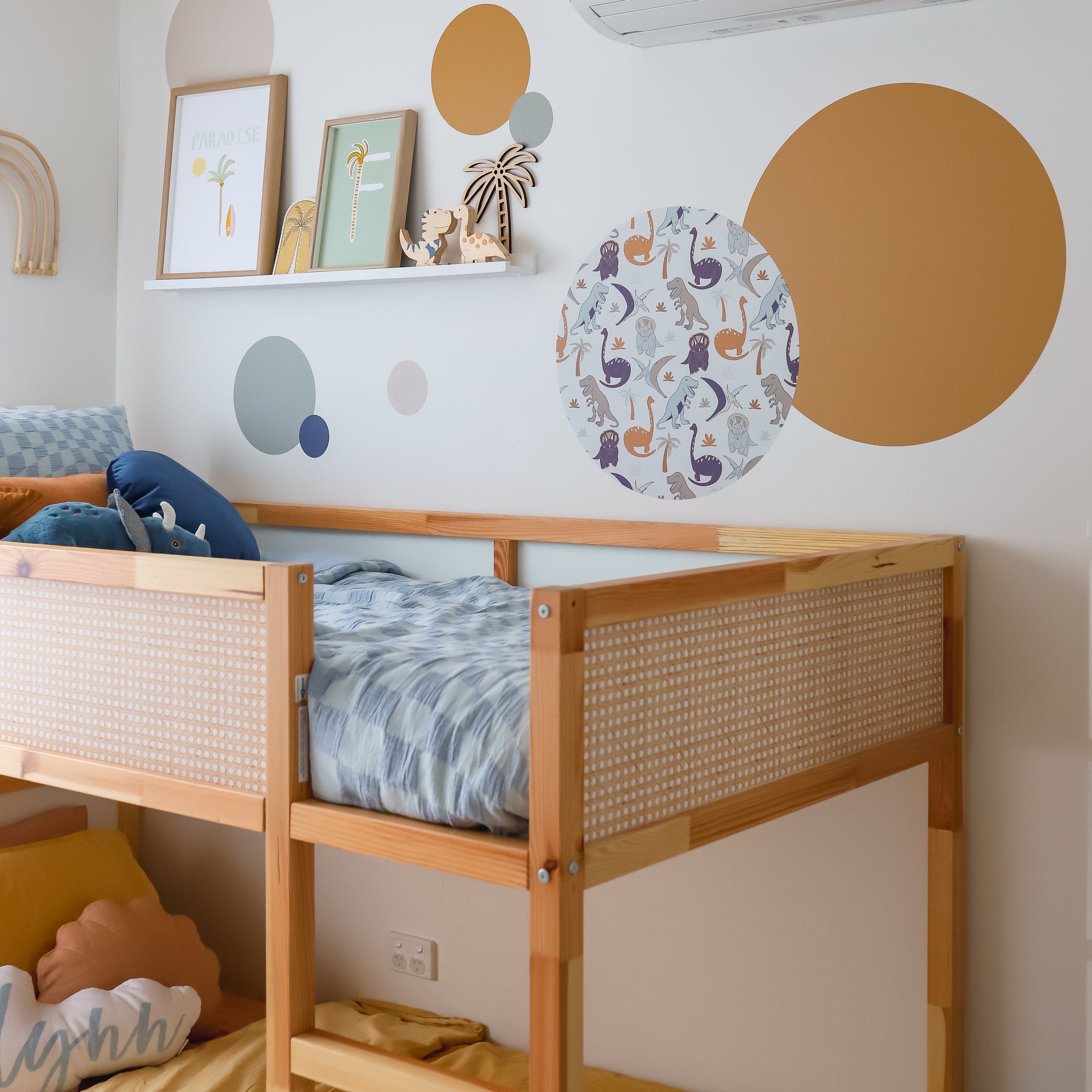 IKEA KURA Bed Hack extra piece (Short) CHOOSE ANY WALLPAPER DESIGN