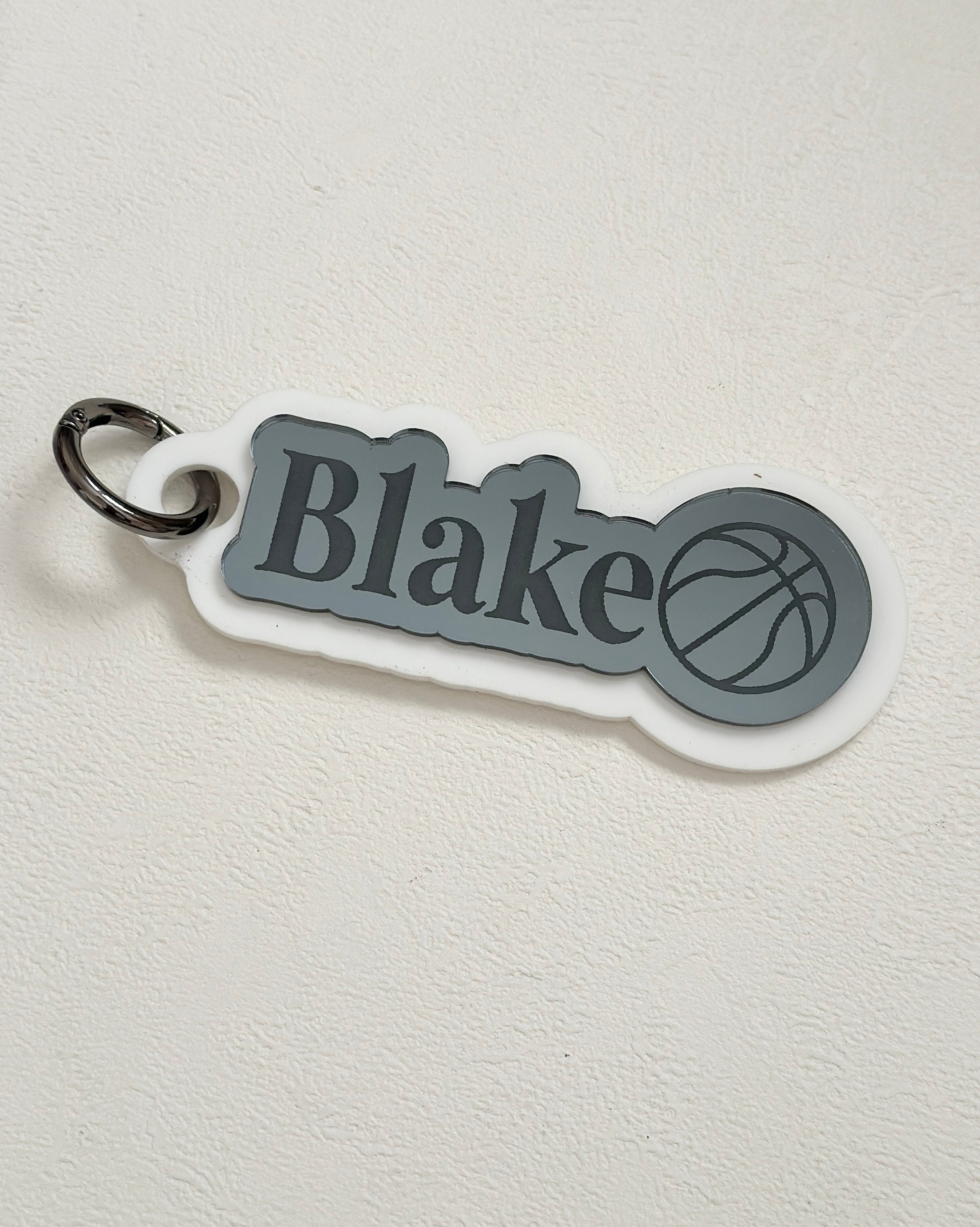 Personalised Acrylic Bag Tag