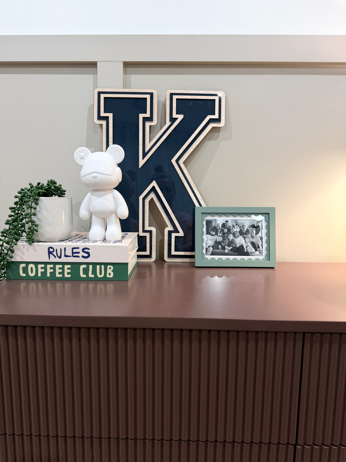 The Varsity Letter | Personalised Layered Initial