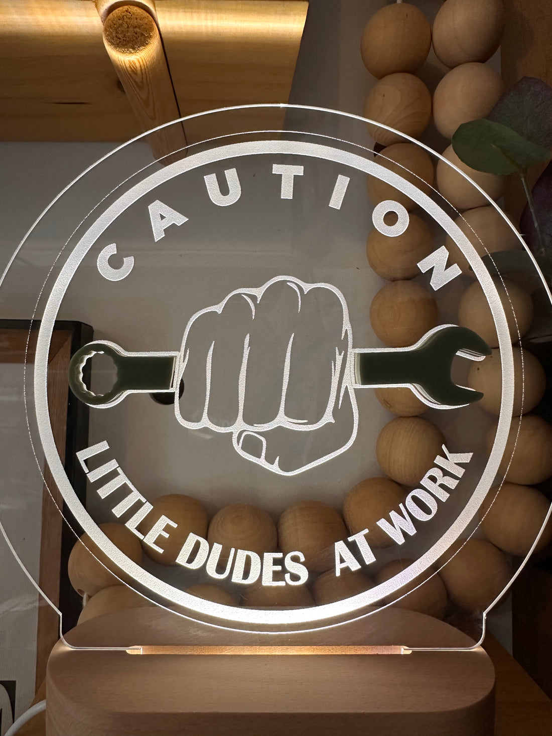 Little Dudes at Work Colour Pop Night Light