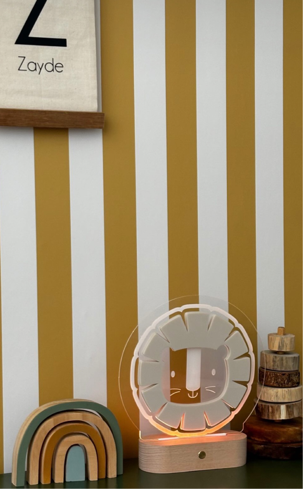 Little Lion Colour Pop Night Light