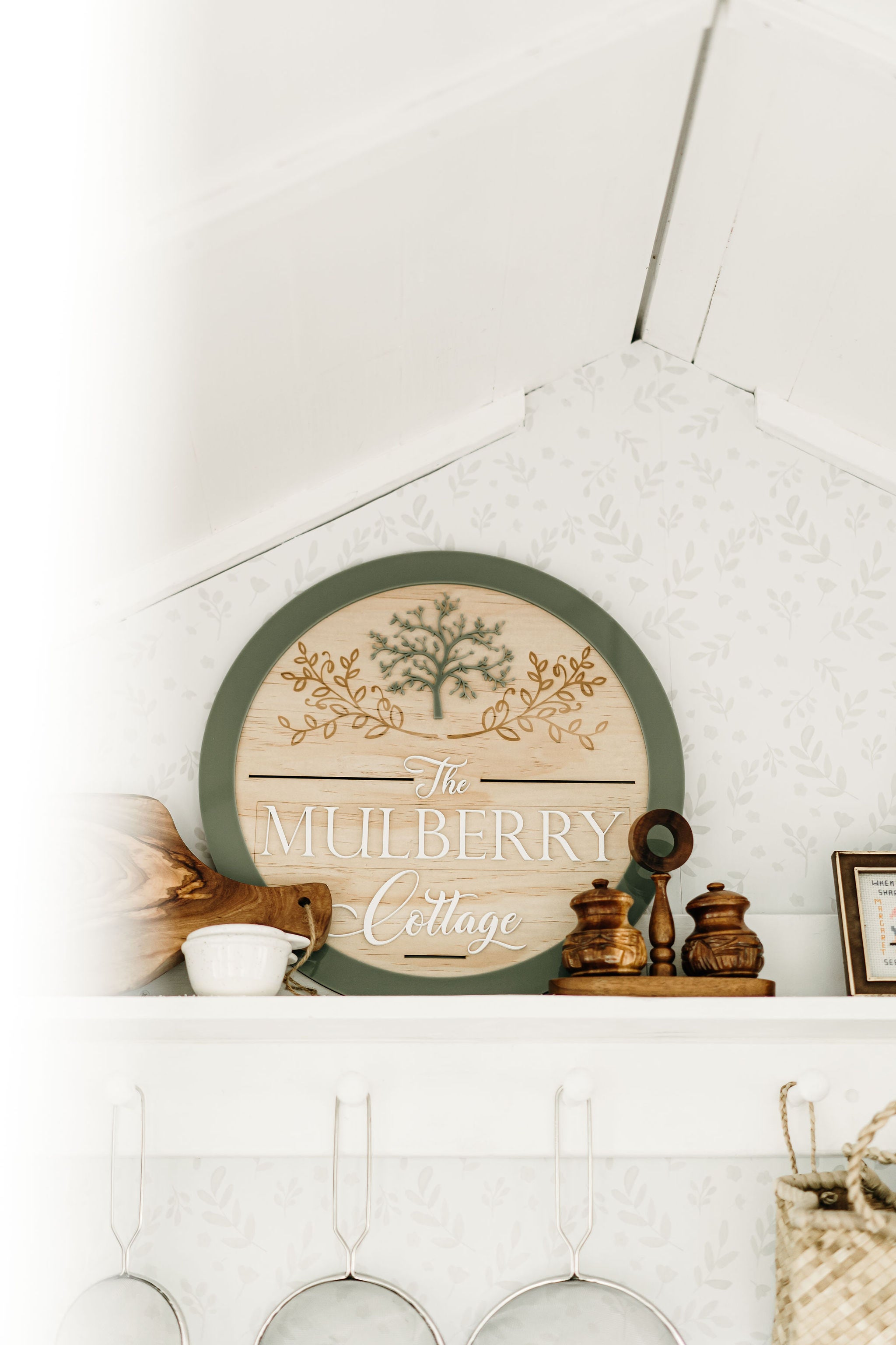 The Cottage Sign (Featured in Kyle Richards home)