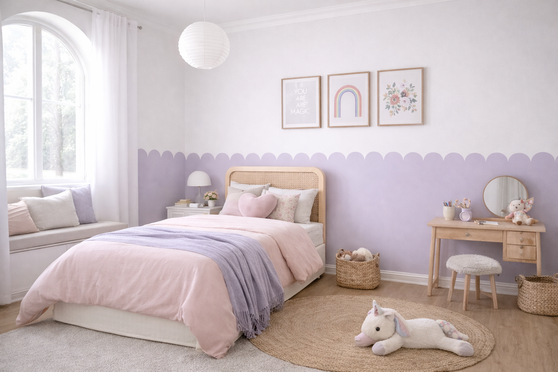 Scallop Half Wall Panels