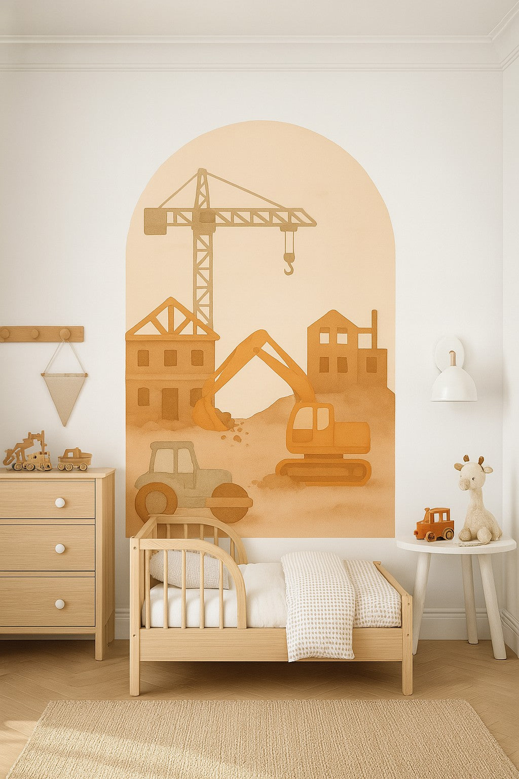 Under Construction Arch – Peel & Stick Builder Wall Decal