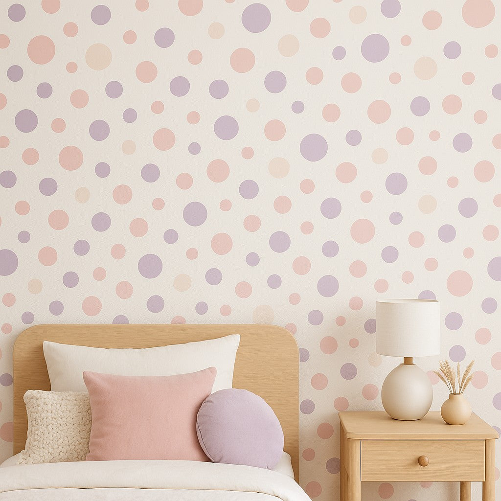 Bubbly Dot Wall Decals (Sheet of 132 dots)