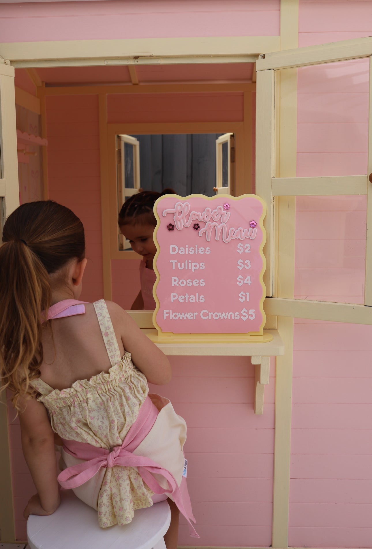 Flower Shop Play Menu