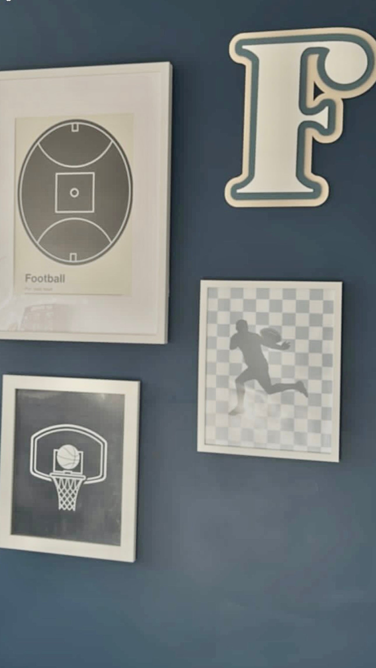 Personalised Large Initial Plaque