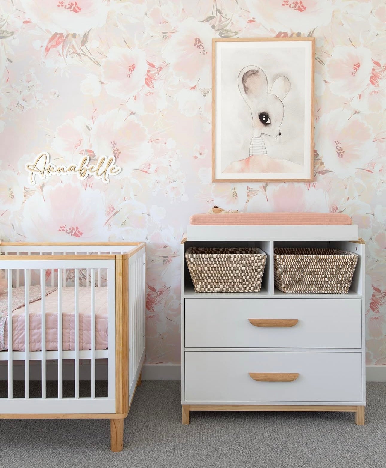 Minnie Peel & Stick Kids Wallpaper