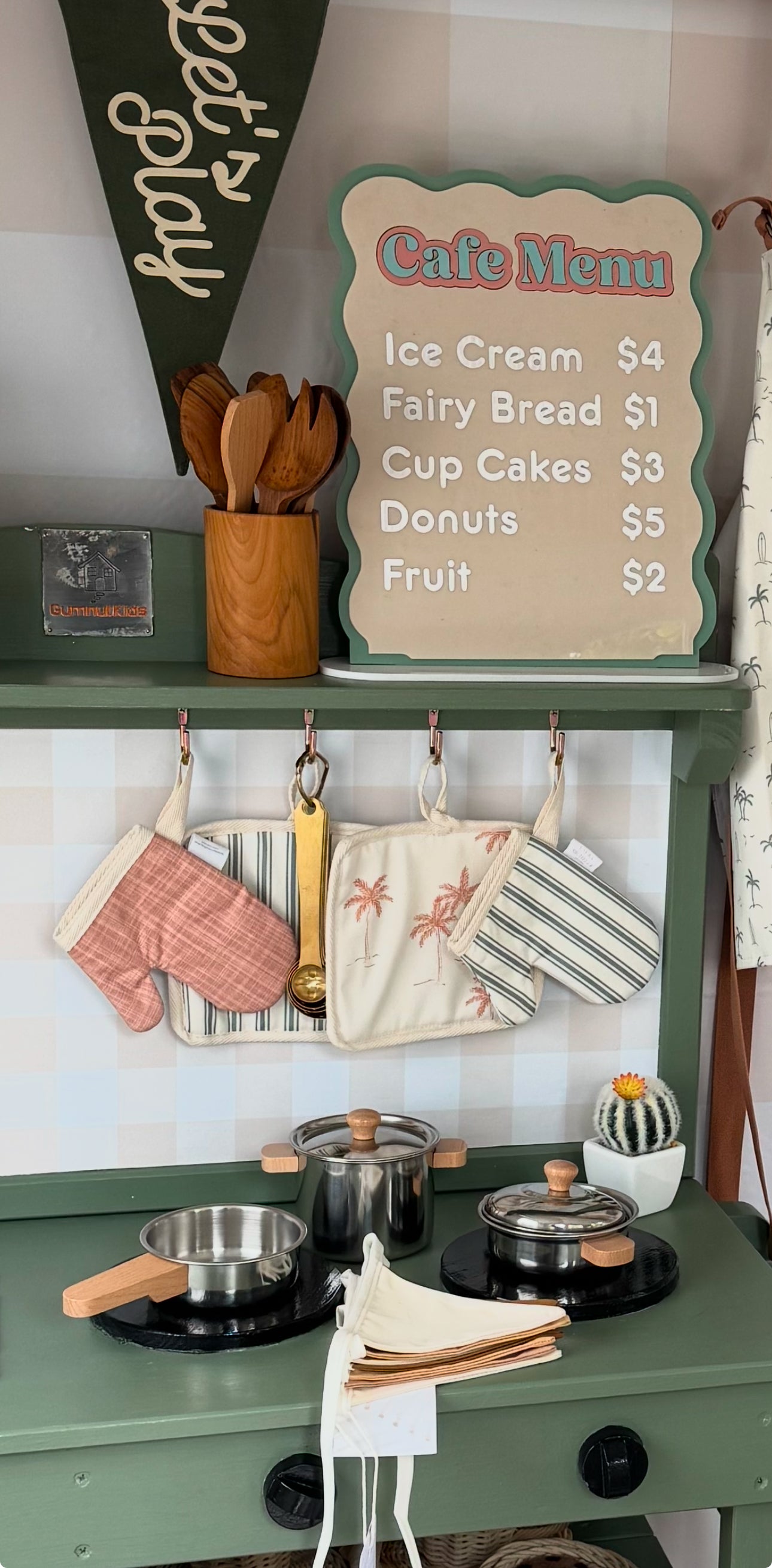 The Play Cafe Menu Bundle (Acrylic) Featured In Paris Hilton&