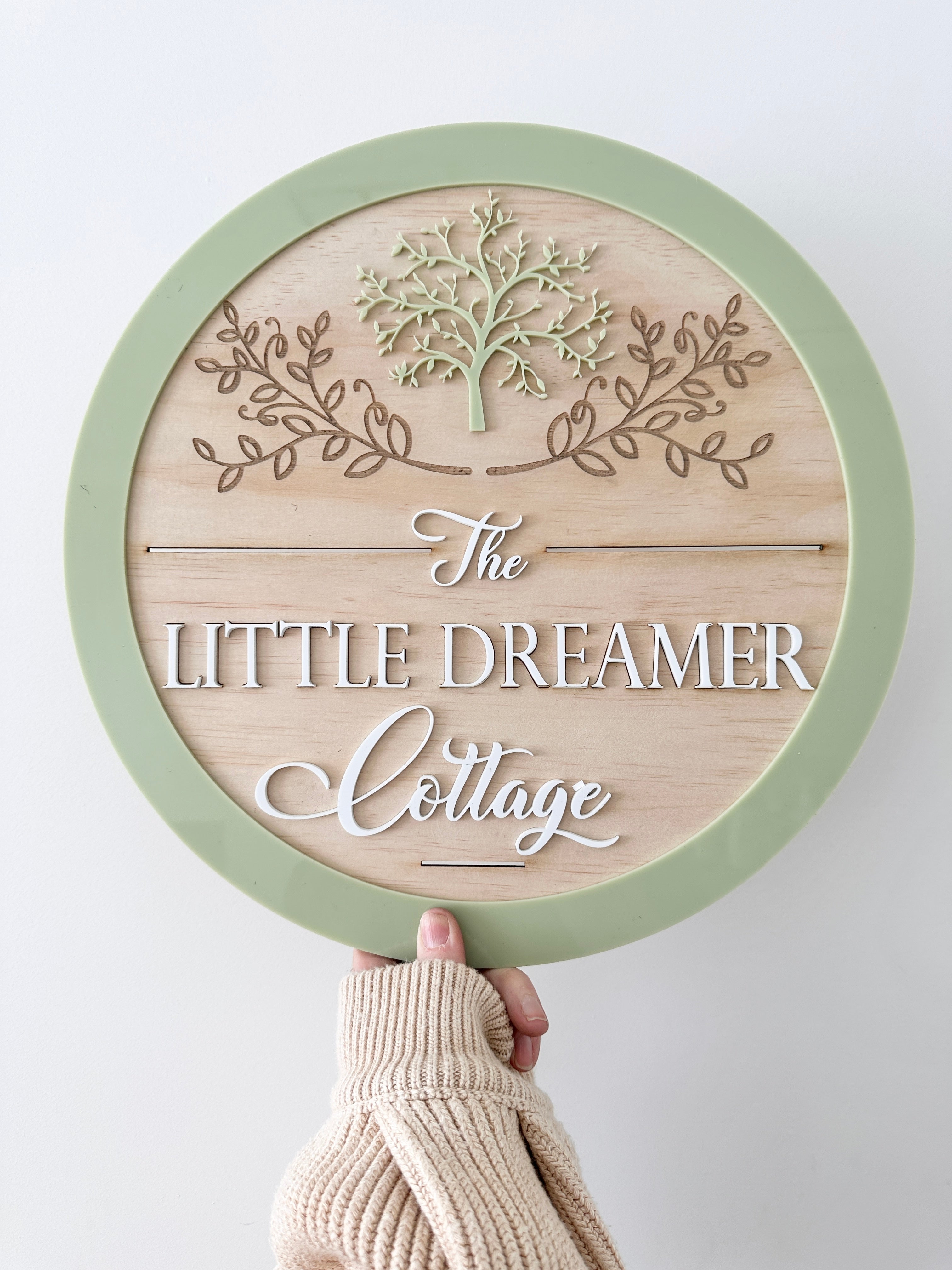 The Cottage Sign (Featured in Kyle Richards home)