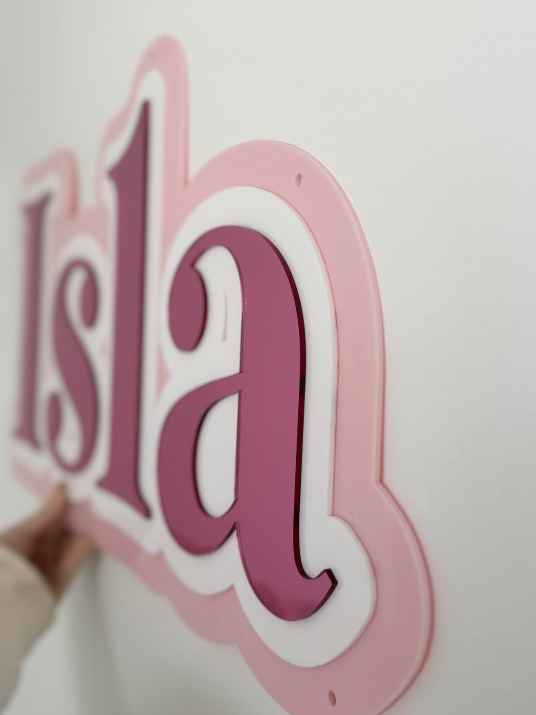 Layered Name Sign – Personalised Kids&