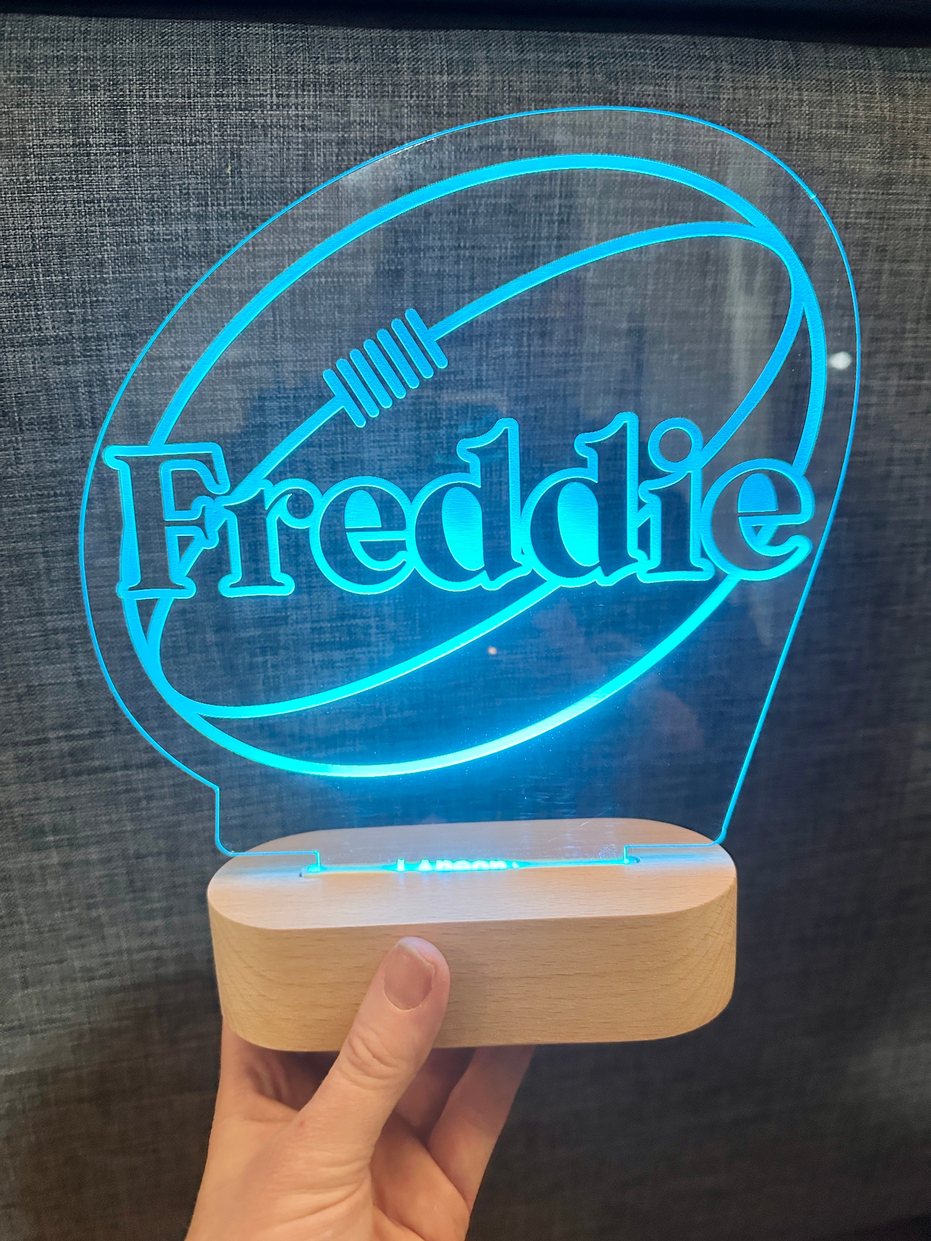 Personalised Night Light Acrylic Insert