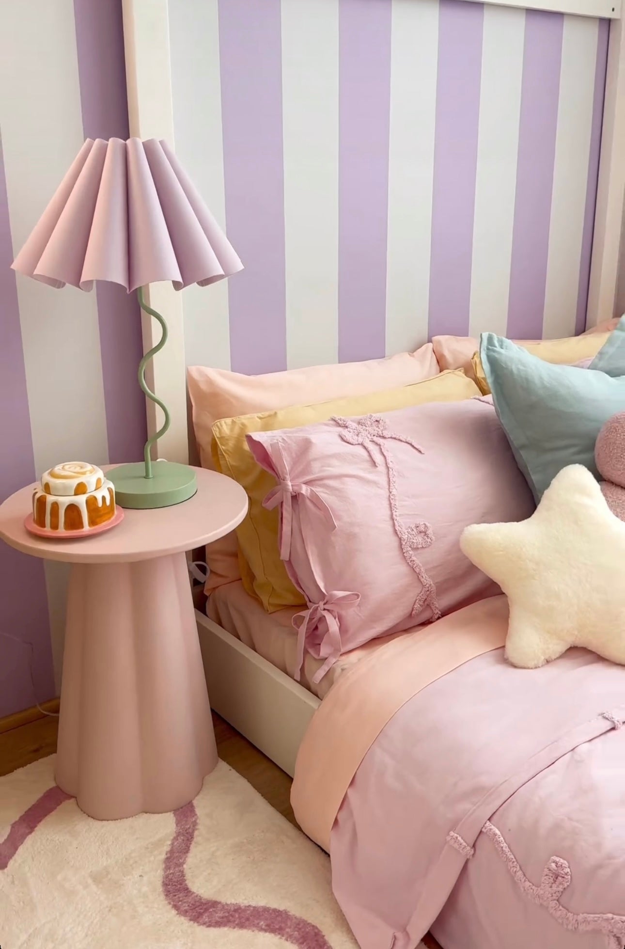 Big Stripes Peel & Stick Kids Wallpaper