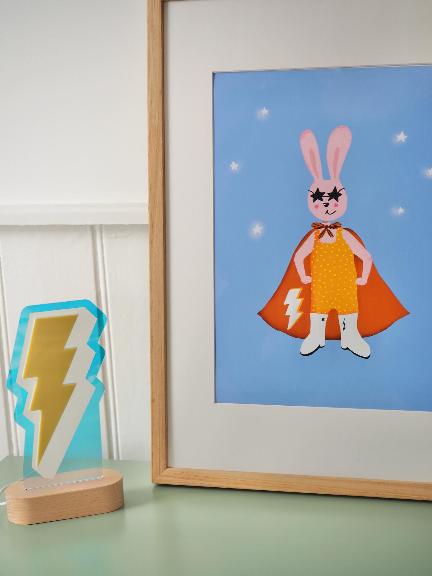 Lightning Bolt Colour Pop Night Light