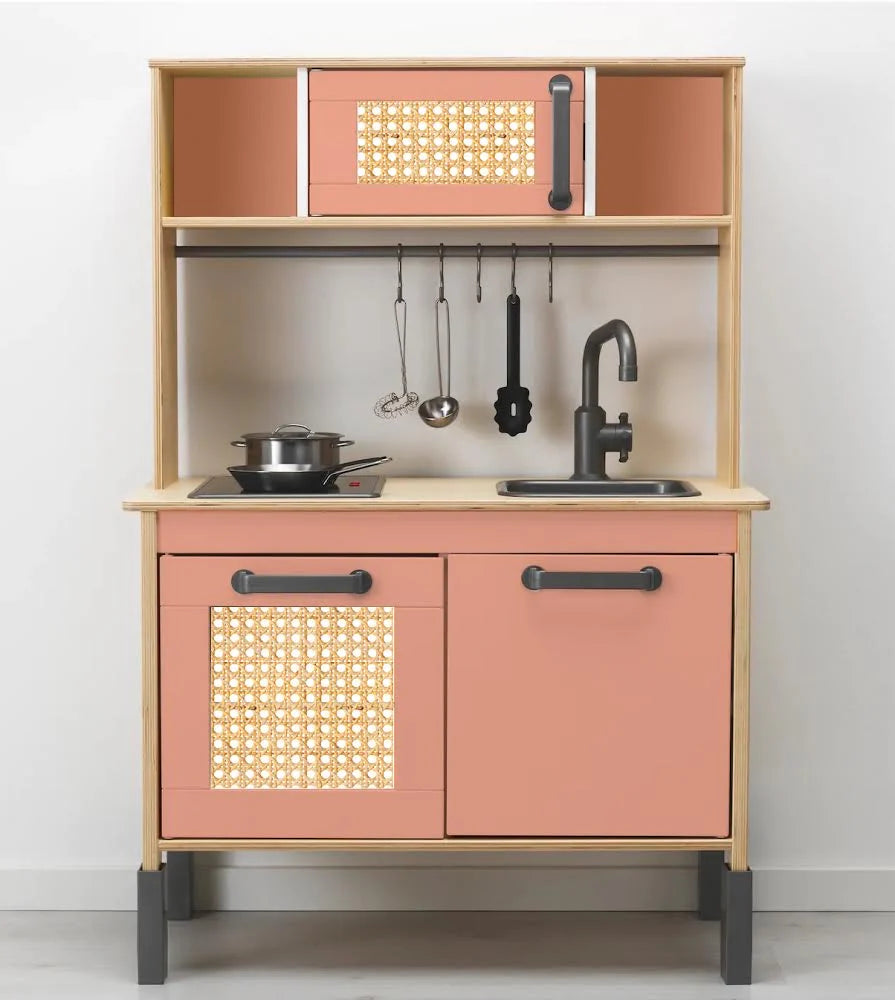 Faux Rattan Wallpaper – Peel & Stick Style Made Simpl