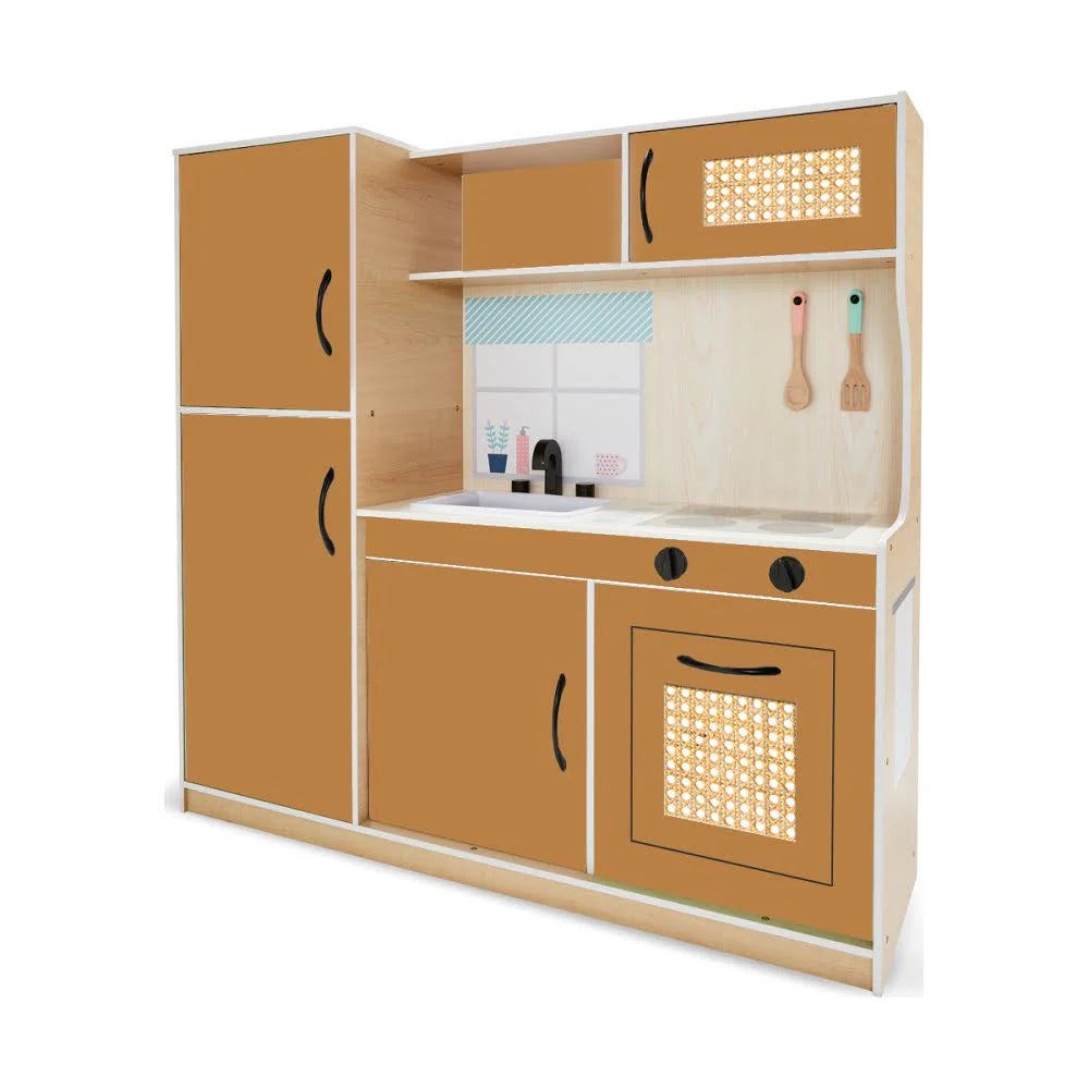 Faux Rattan Wallpaper – Peel & Stick Style Made Simpl