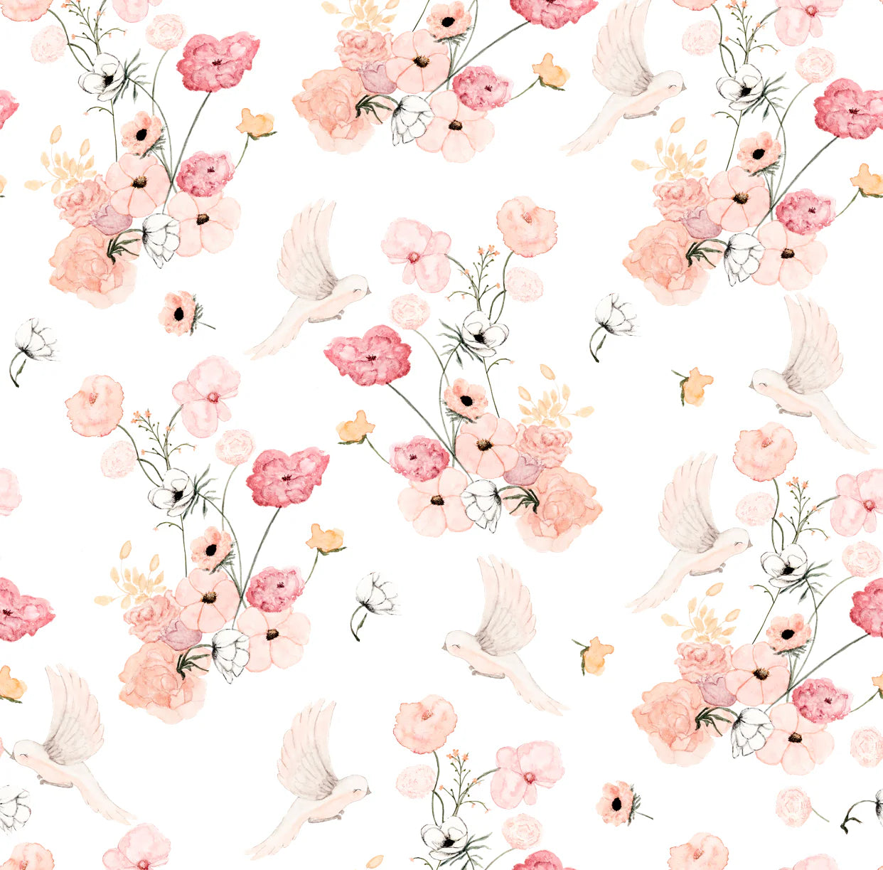 Songbird Peel & Stick Kids Wallpaper