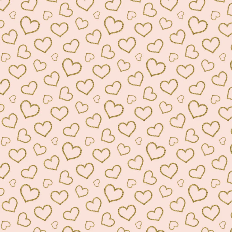 Hearts for Paris Peel & Stick Kids Wallpaper