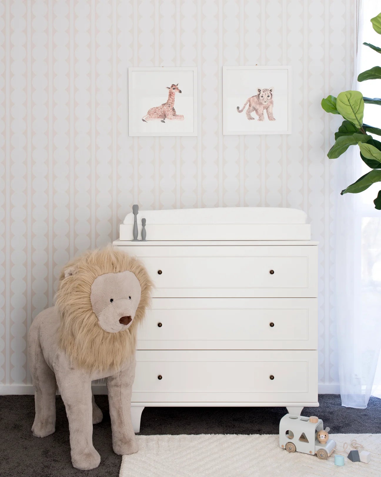 Baubles Peel & Stick Kids Wallpaper