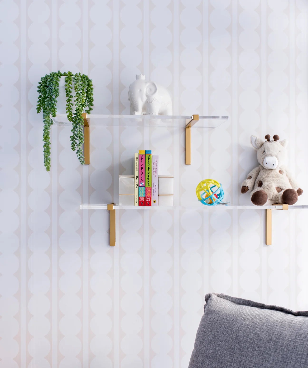 Baubles Peel & Stick Kids Wallpaper