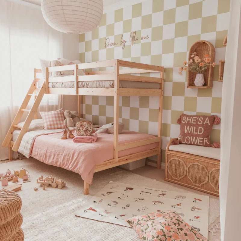 Checkers Peel & Stick Kids Wallpaper