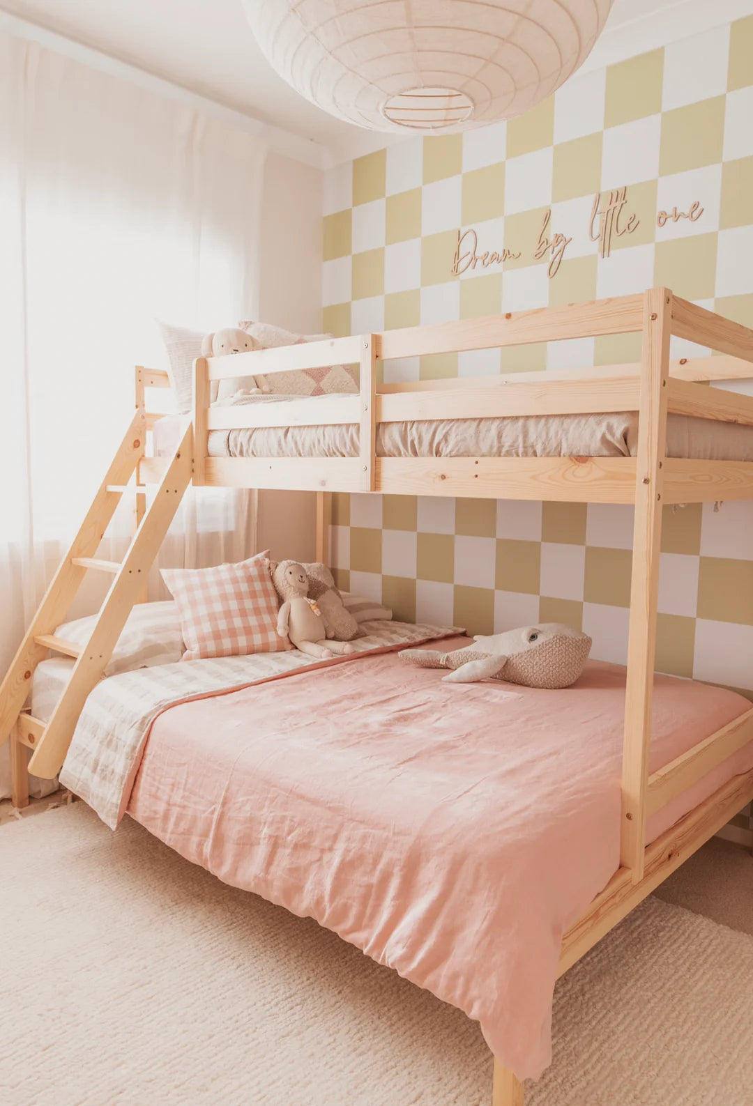 Checkers Peel & Stick Kids Wallpaper