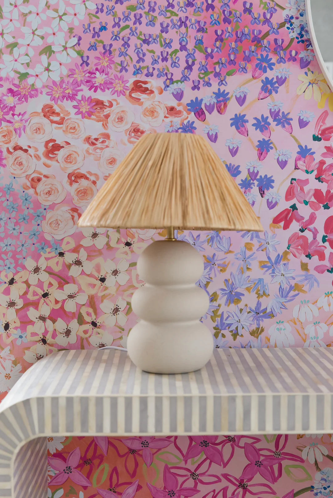 Floral Fantasy Peel & Stick Kids Wallpaper
