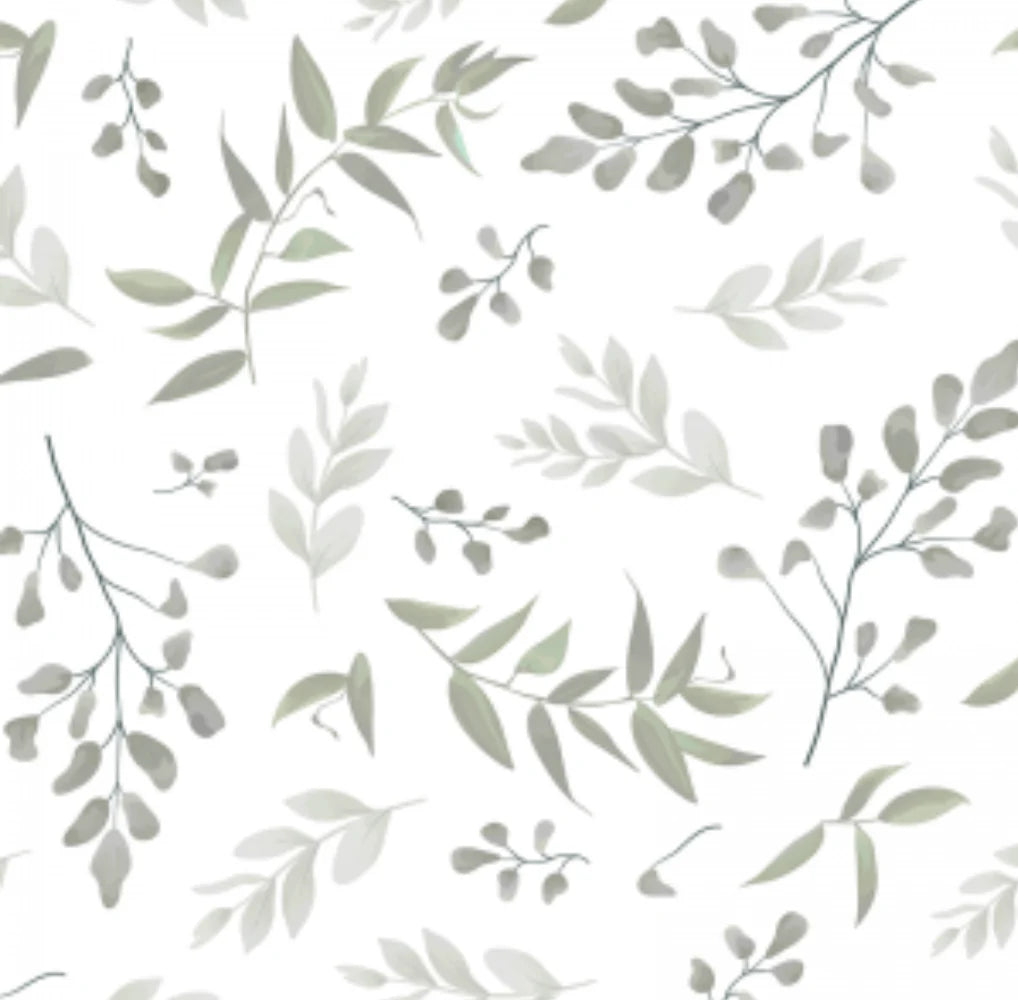 Forest Leaves Peel & Stick Kids Wallpaper