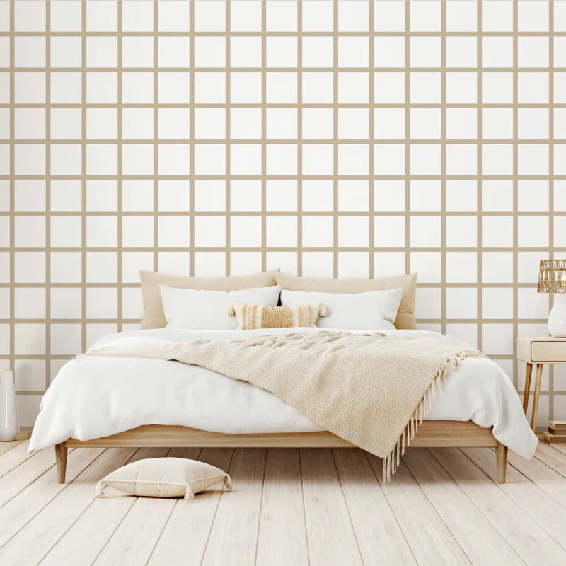 Kyree’s Cube Checkers Peel & Stick Kids Wallpaper