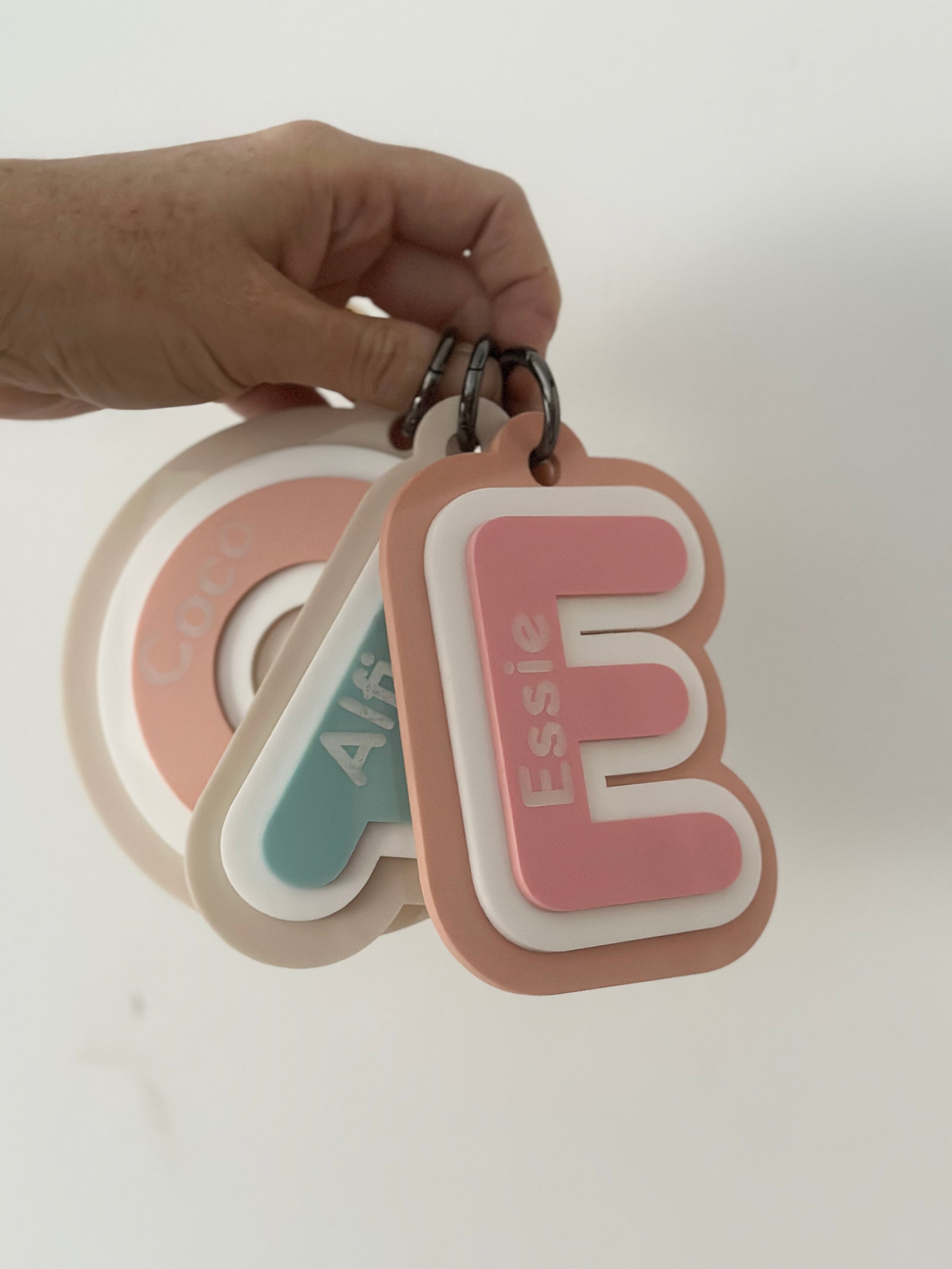 kids bag tag
