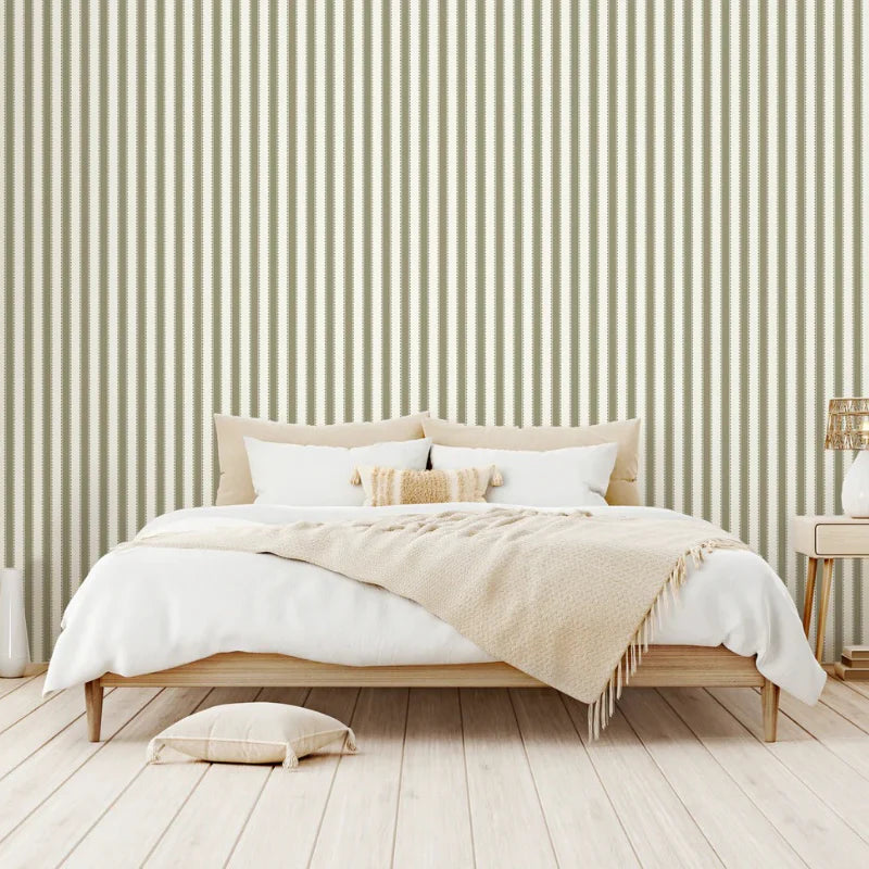 Mavi’s Stripes with a Twist Peel & Stick Kids Wallpaper
