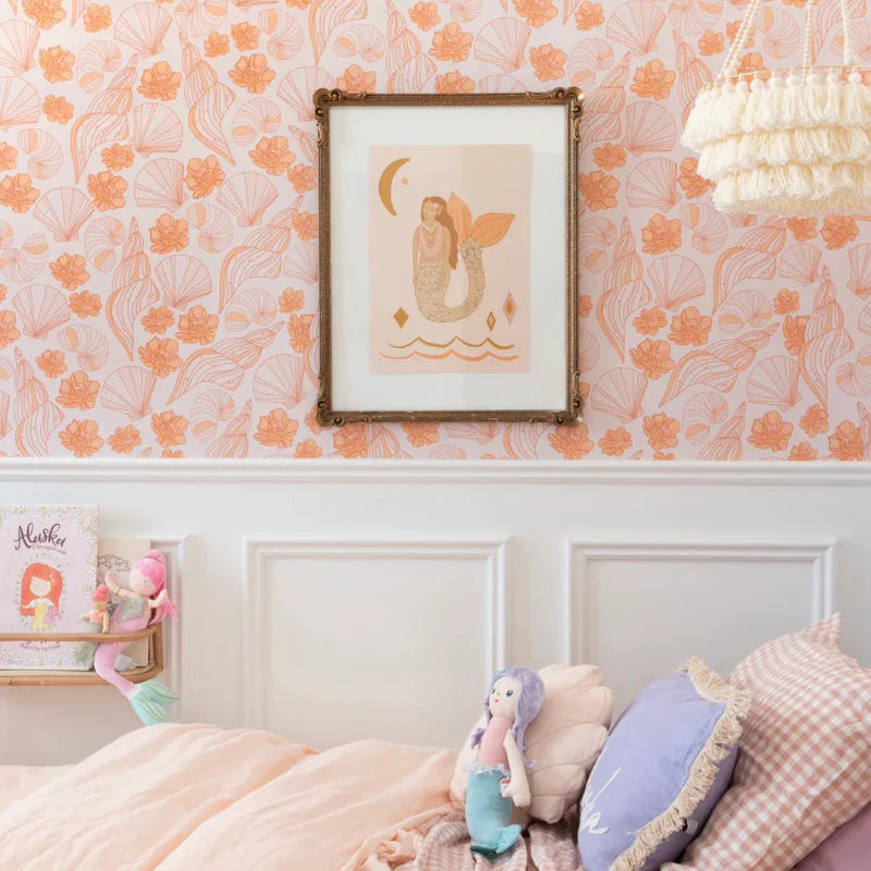 Mermaid Floral - Seashells