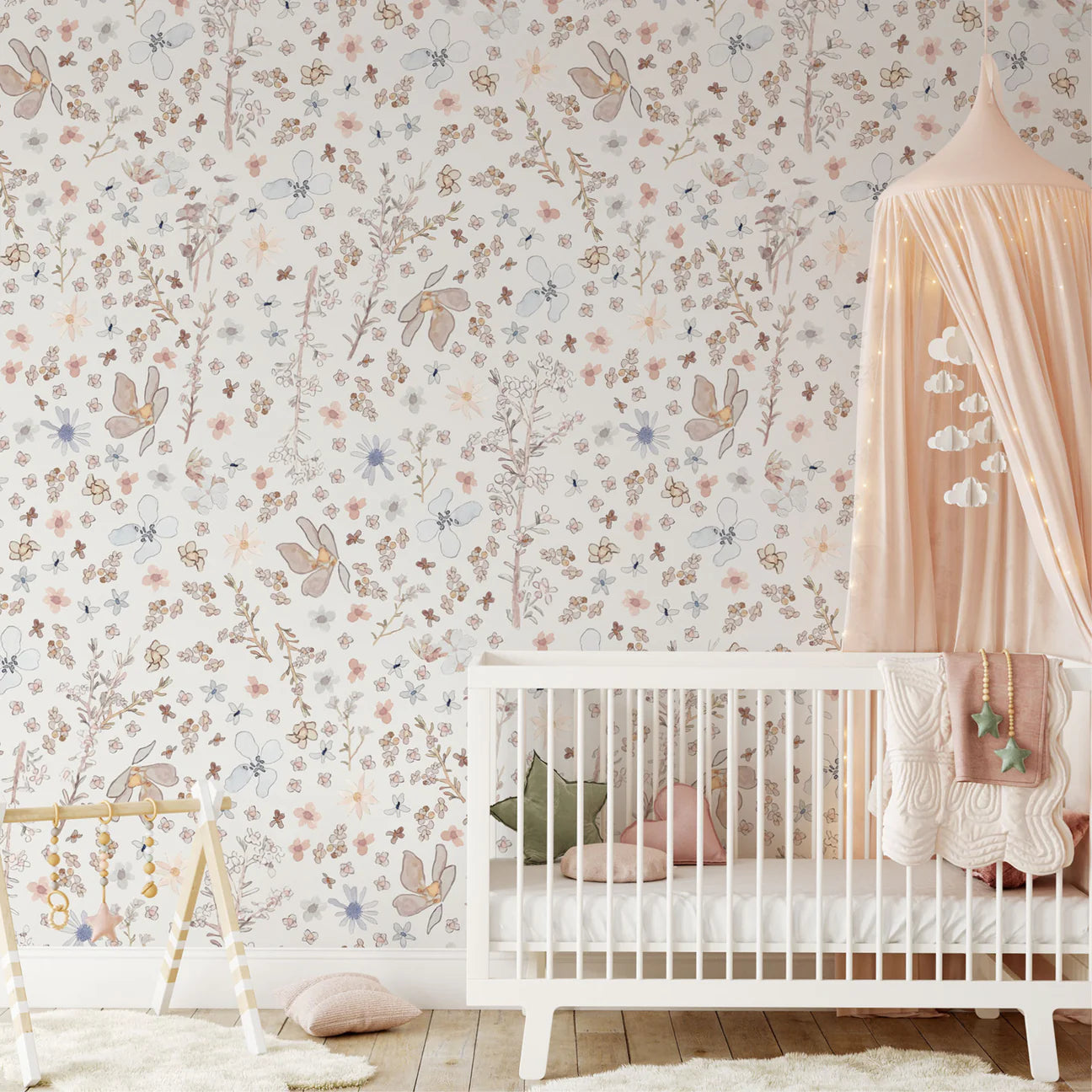 Nora Peel & Stick Kids Wallpaper