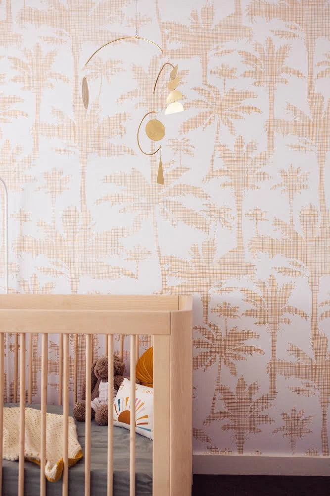 Palms Peel & Stick Kids Wallpaper