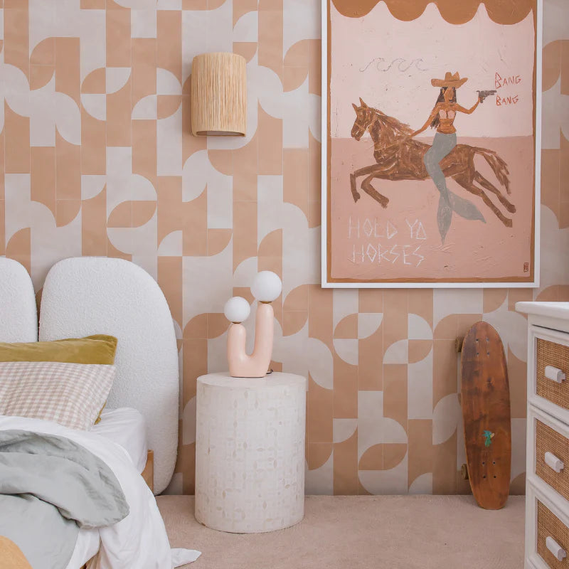 Tiles Peel & Stick Kids Wallpaper