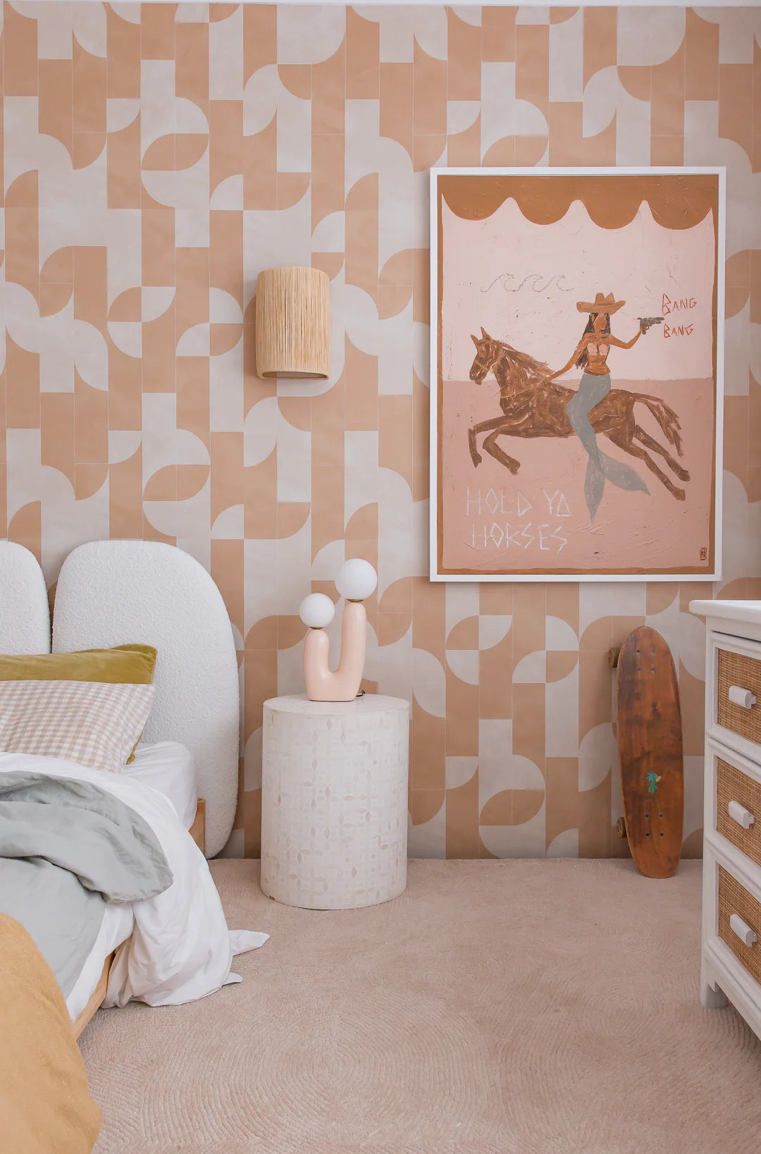 Tiles Peel & Stick Kids Wallpaper