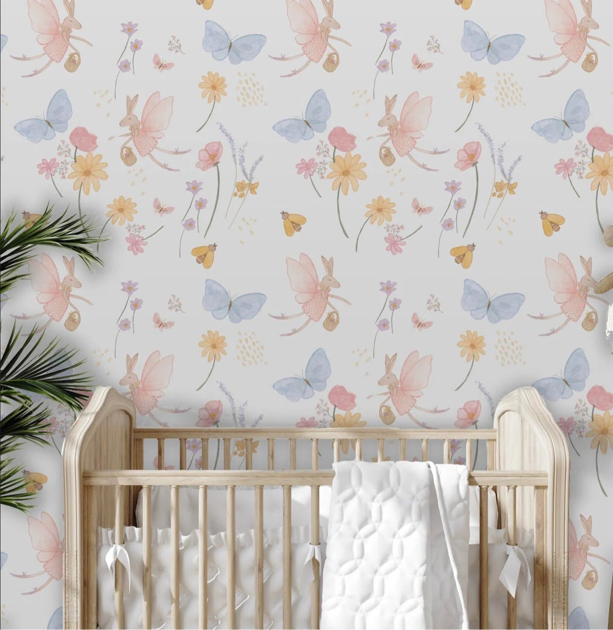 Po’s Garden Peel & Stick Kids Wallpaper
