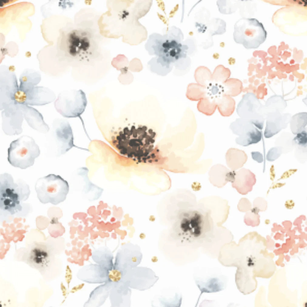 Posy Peel & Stick Kids Wallpaper