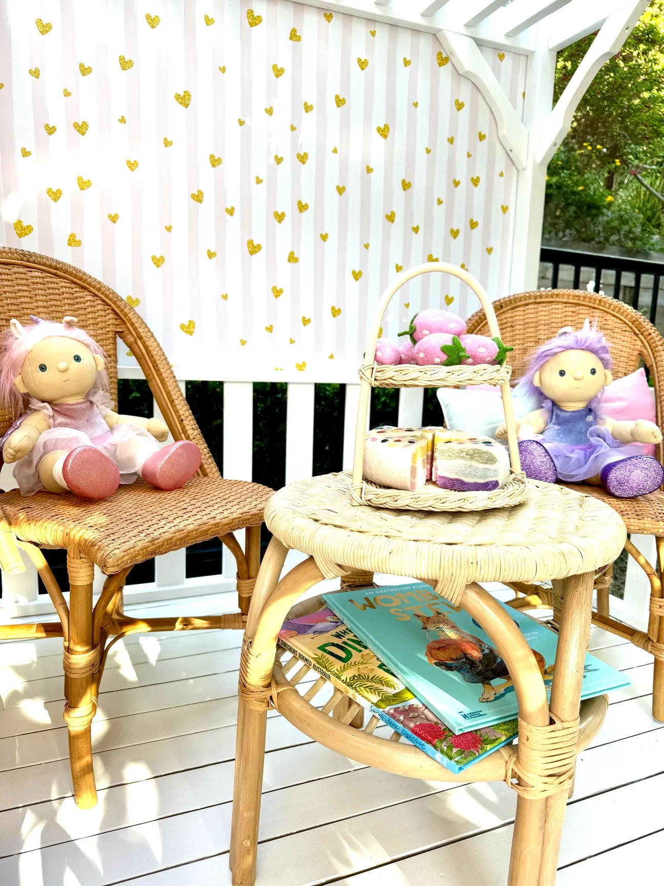 Stripes for Paris Peel & Stick Kids Wallpaper