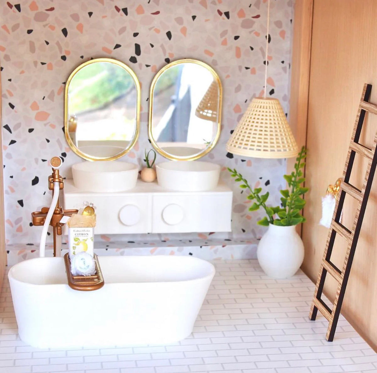 Terrazzo Peel & Stick Kids Wallpaper