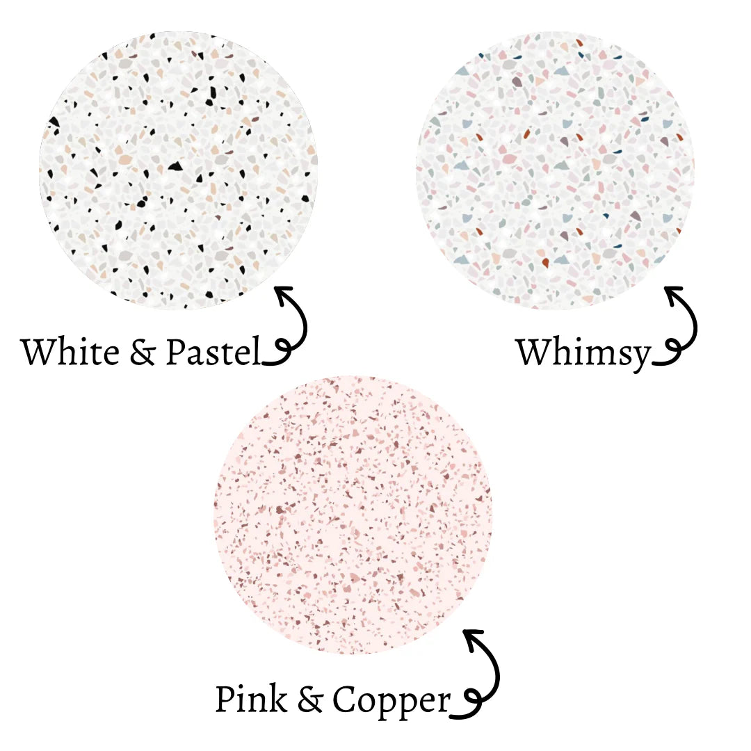 Terrazzo Peel & Stick Kids Wallpaper
